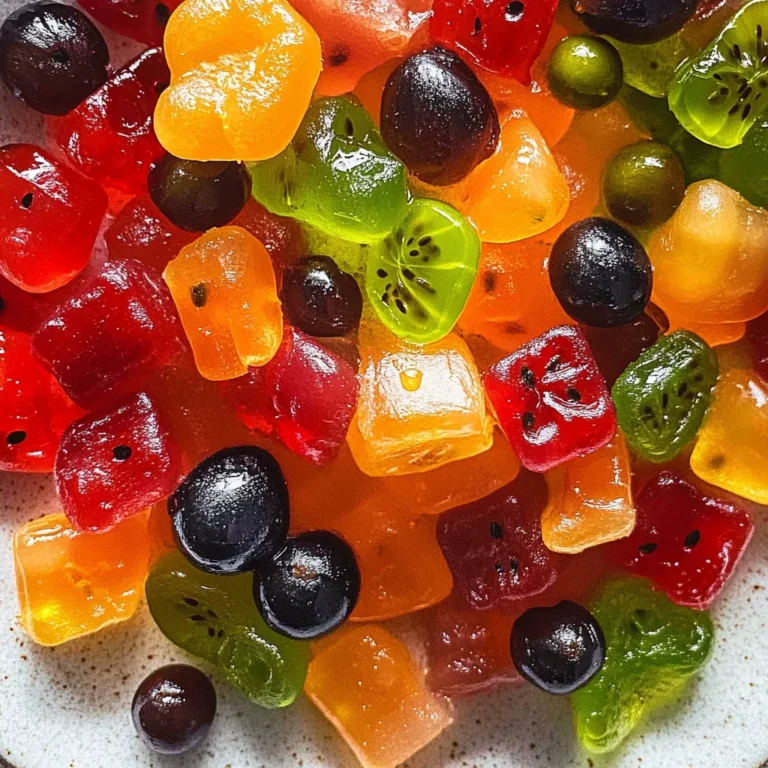 Homemade Fruit Snacks Recipe