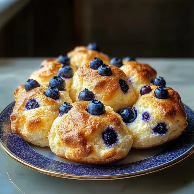 Magical Cottage Cheese Blueberry Cloud Bread Recipe