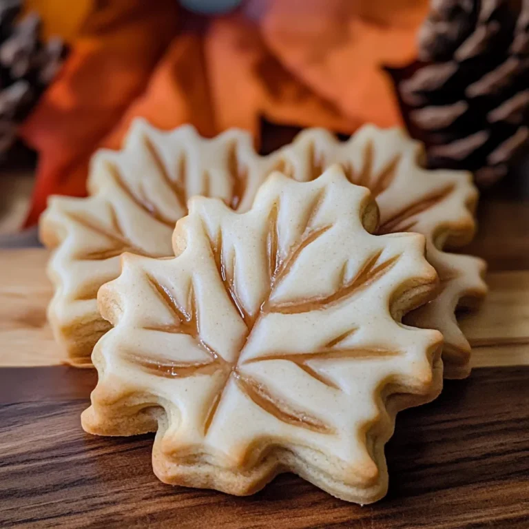 Maple Leaf Cream Cookies