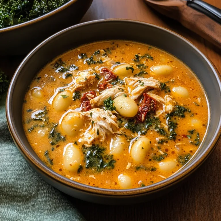 Marry Me’ Tuscan Chicken Gnocchi Soup