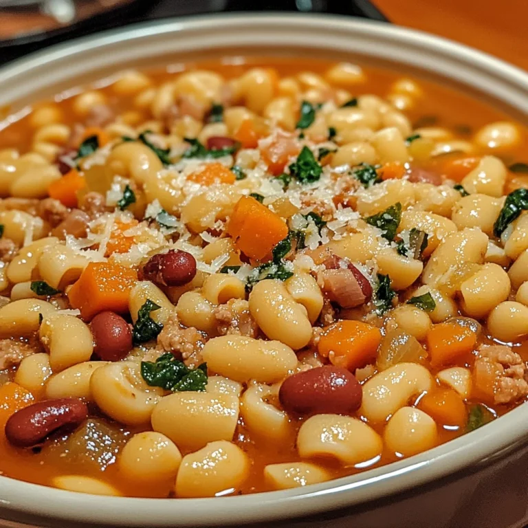 Olive Garden Slow Cooker Pasta Fagioli Recipe