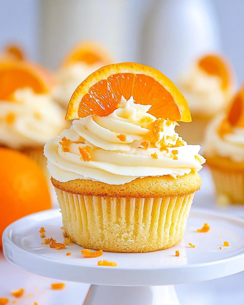 Orange Cupcakes