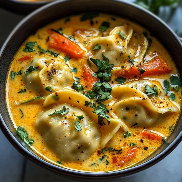 Quick Coconut Curry Soup with Dumplings - Alrightwithme