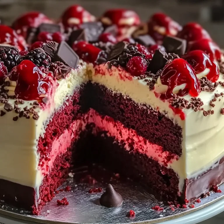 Red Velvet Cheesecake Layer Cake Recipe
