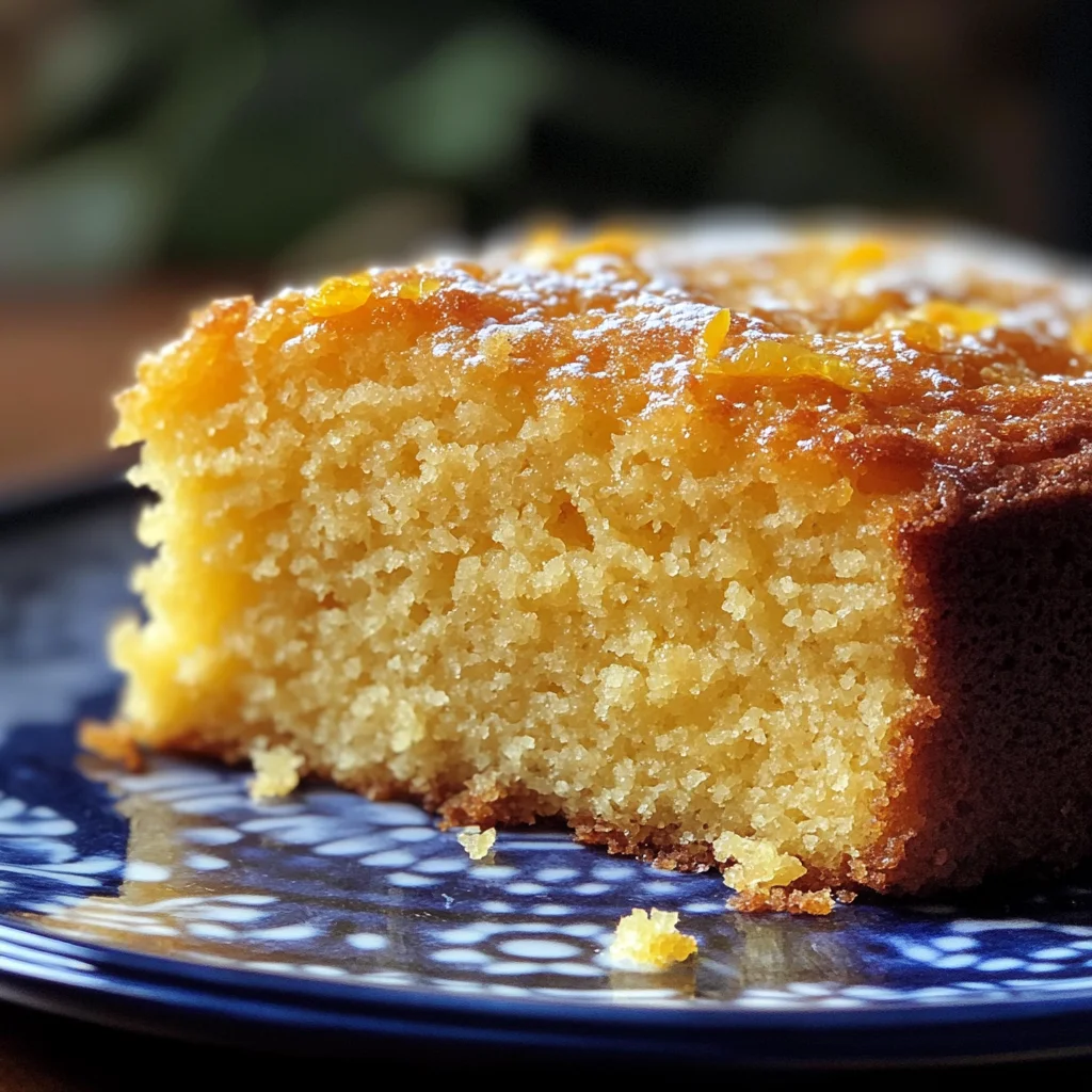 Sicilian Whole Orange Cake