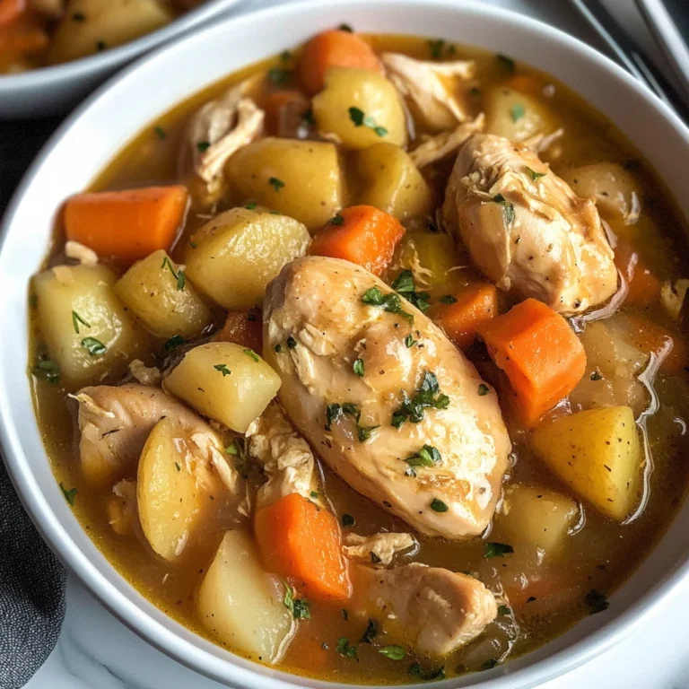 Slow Cooker Chicken Stew