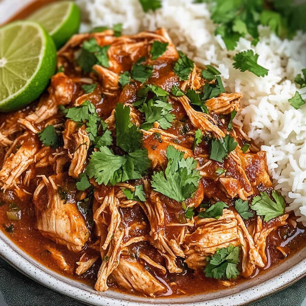 Slow Cooker Cilantro Lime Chicken