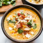 Slow Cooker Mexican Street Corn Soup