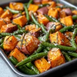Sweet Potato & Green Bean Tray Bake: Easy & Delicious Recipe