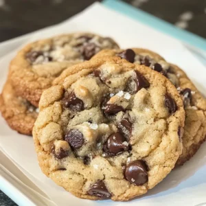 Ultra Thick and Chewy Chocolate Chip Cookies