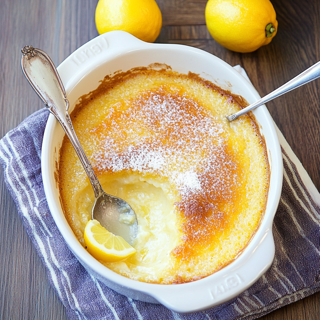Baked Lemon Pudding