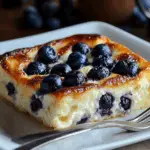 Blueberry Cottage Cheese Breakfast Bake