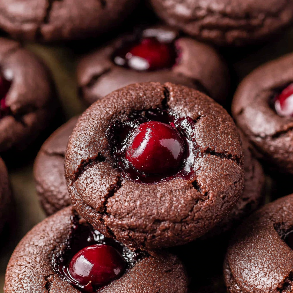 Chocolate Cherry Cookies