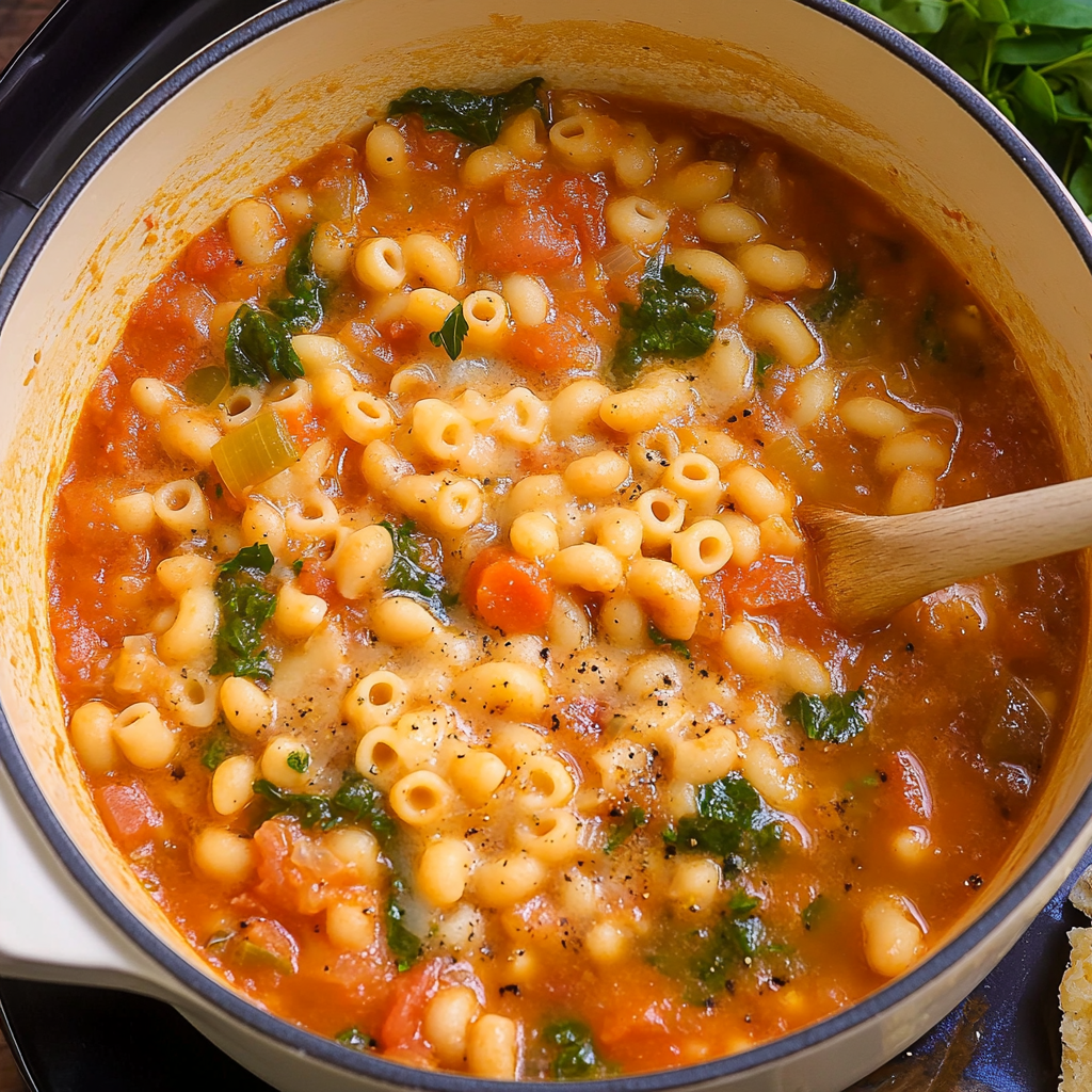 EASY Pasta Fagioli recipe (Pasta Fazool)