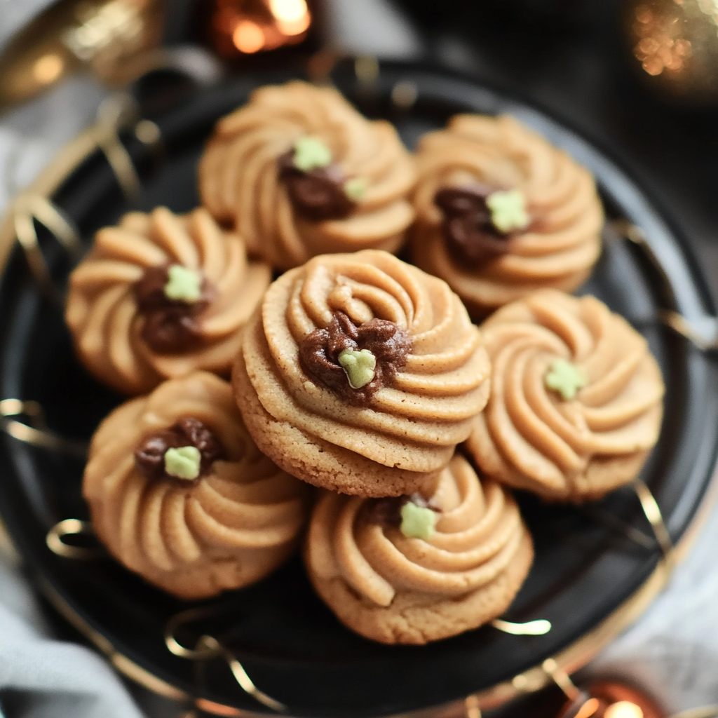 Melt-in-Your-Mouth Coffee Butter Cookies for Holiday Joy