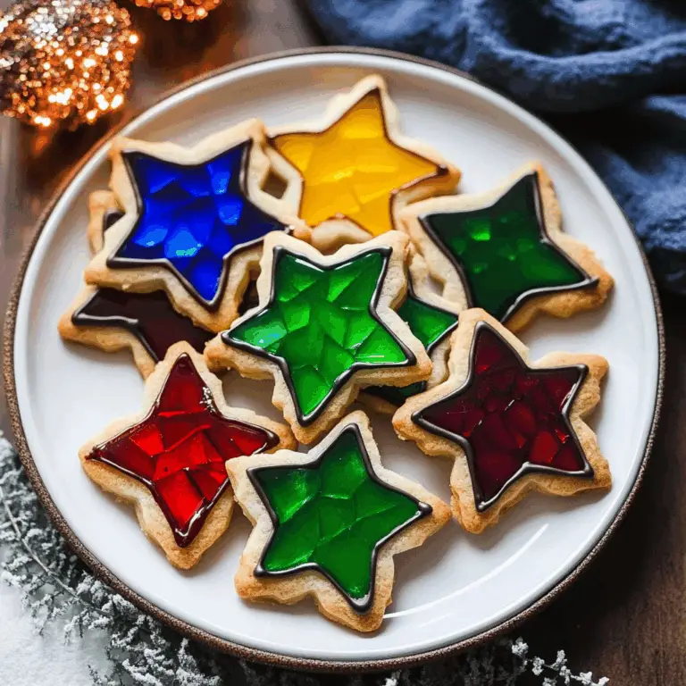 Stained Glass Cookies Recipe