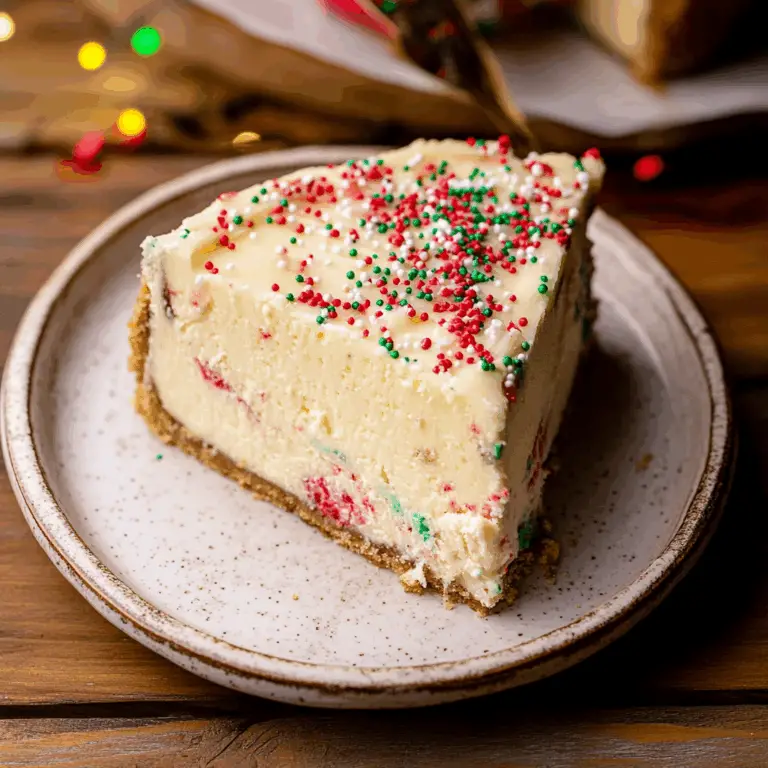 Sugar Cookie Cheesecake