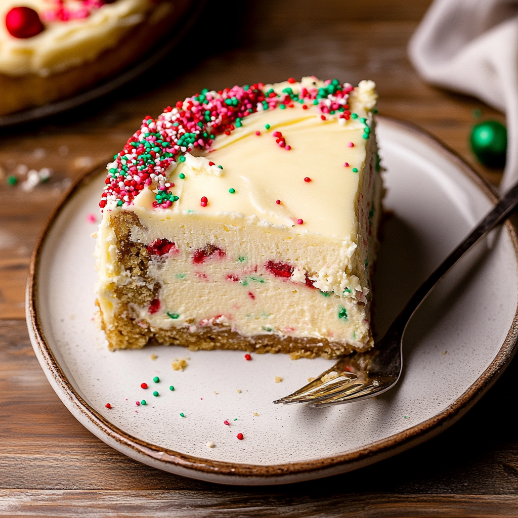 Sugar Cookie Cheesecake