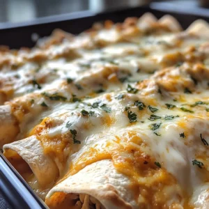 38g Protein Chicken Enchiladas with Dreamy White Sauce