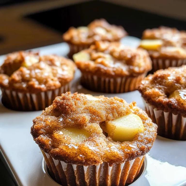 Apple Fritter Muffins