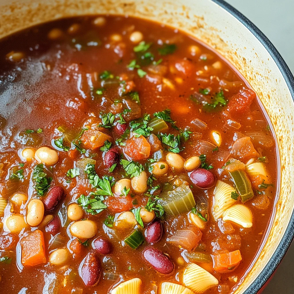 Better than Olive Garden Minestrone Soup