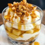 Bratapfel-Dessert im Glas