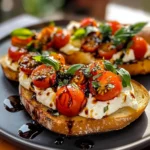 Burrata Bruschetta