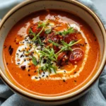 Caramelized Gochujang Tomato Soup