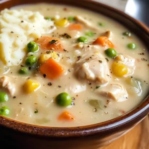 Chicken Pot Pie Soup