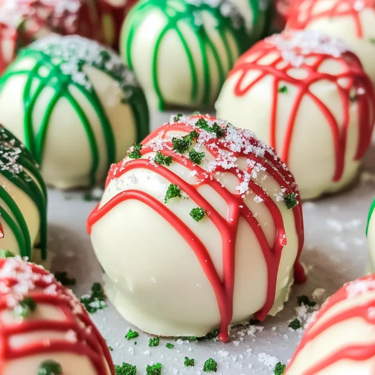 Christmas Tree Cake Truffles