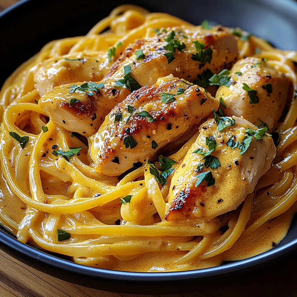 Cowboy Butter Chicken Linguine