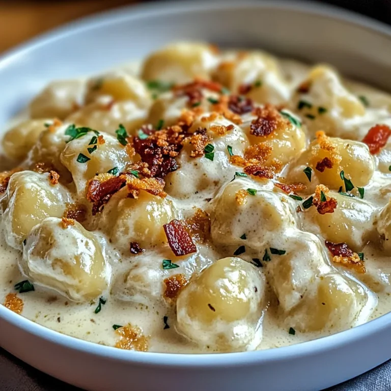 Creamy Crack Chicken Gnocchi