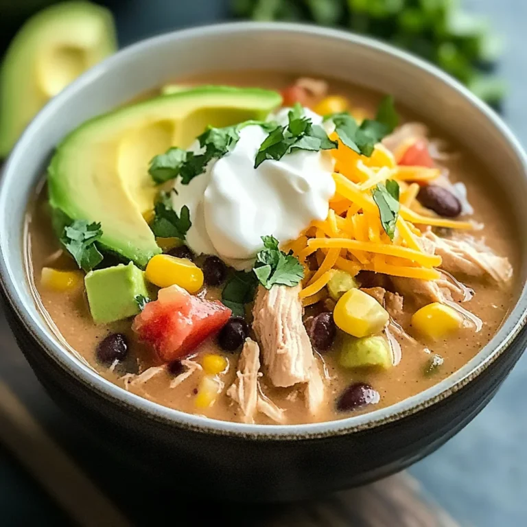 Crockpot White Chicken Chili – Easy, Creamy & Hearty