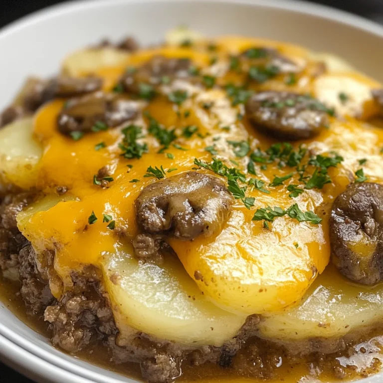 Crockpot chicken hamburger Potato Casserole