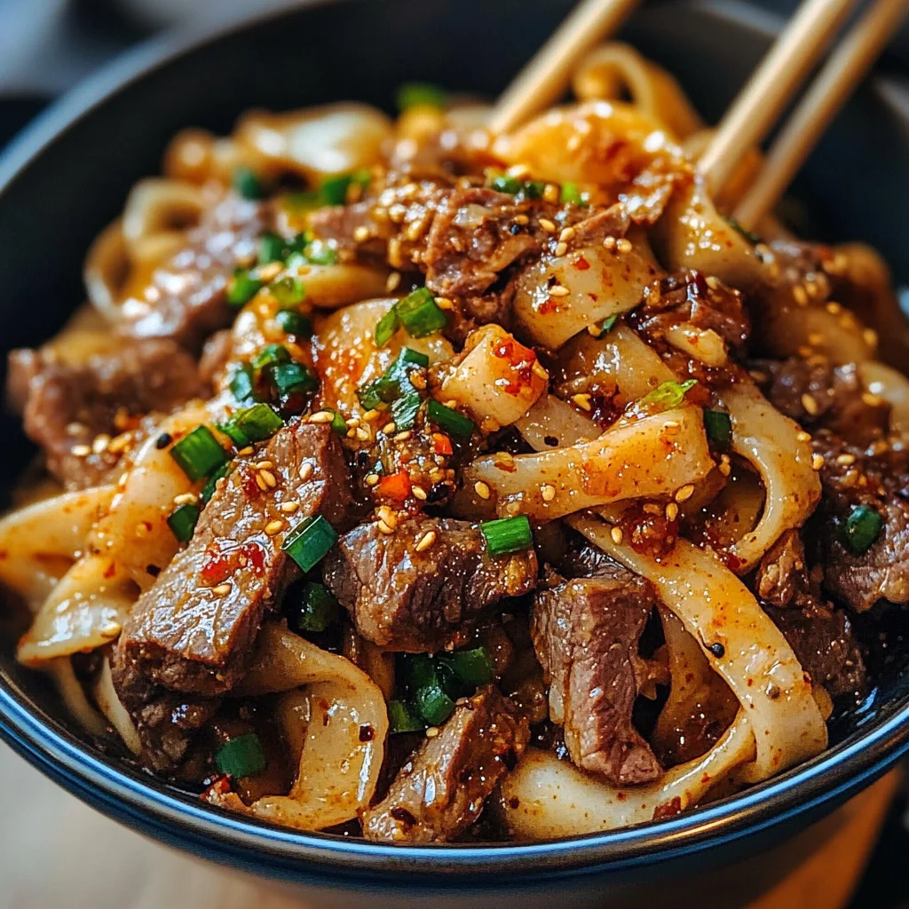 Cumin Lamb Noodles