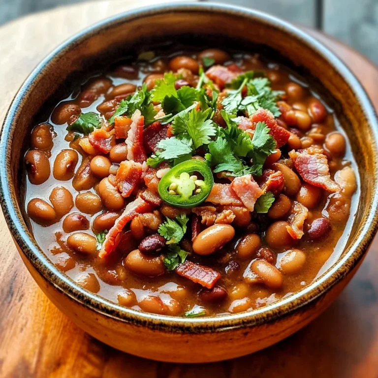 Drunken Beans (Frijoles Borrochos)