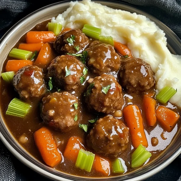 Easy Frozen Meatball Pot Roast (Slow Cooker Dinner Recipe)
