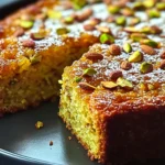 Flourless Orange Pistachio Almond Cake