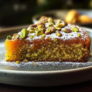 Flourless Orange, Pistachio, and Almond Cake