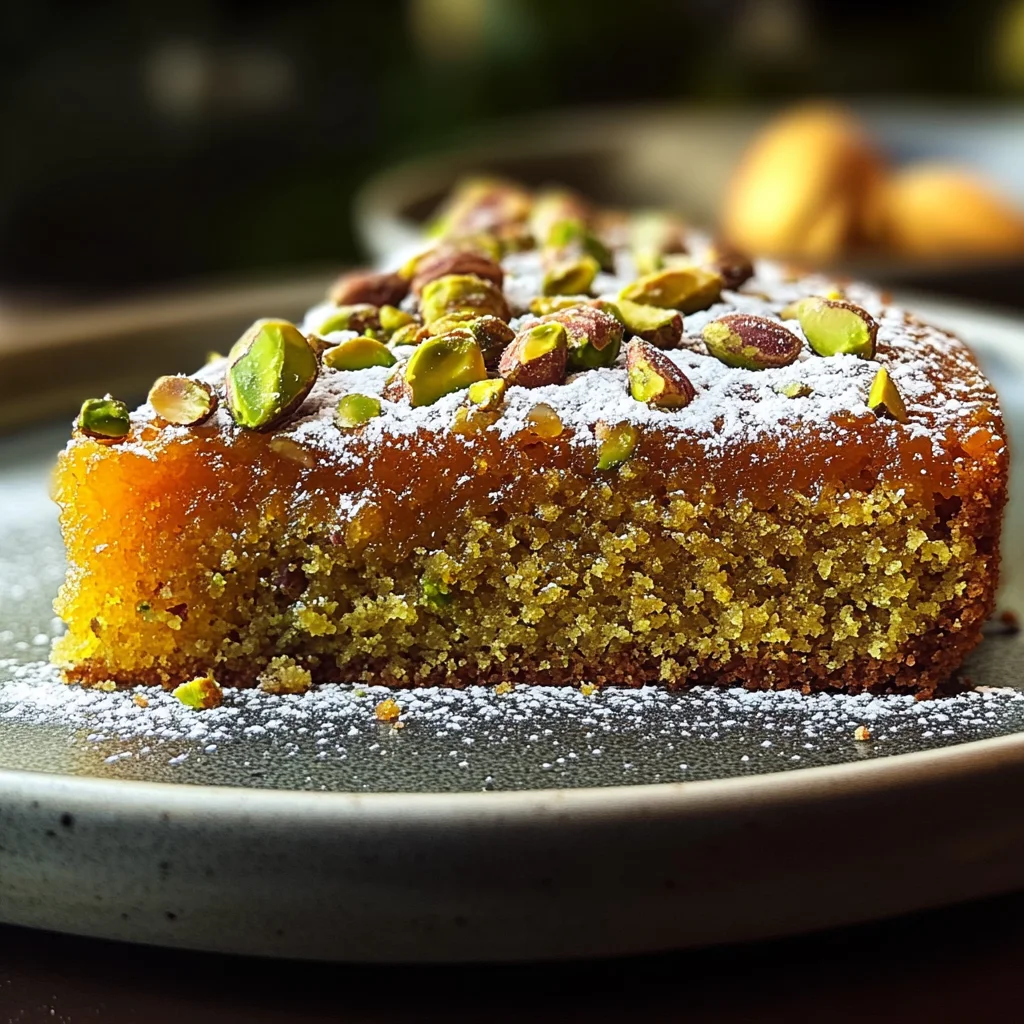 Flourless Orange, Pistachio, and Almond Cake