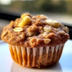 Healthy Banana Oatmeal Muffins
