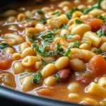 Hearty Pasta e Fagioli Soup Recipe