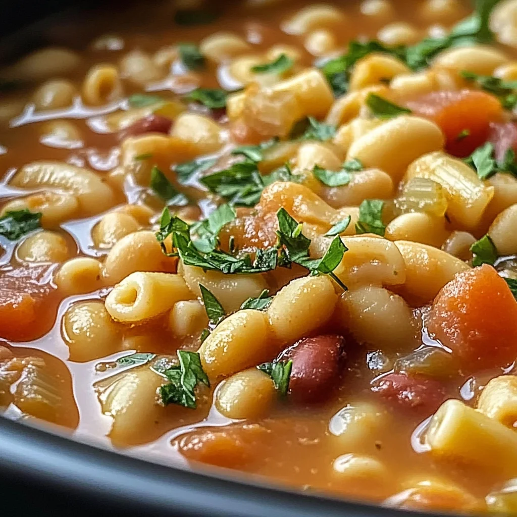 Hearty Pasta e Fagioli Soup Recipe
