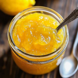 Italian Lemon Jam