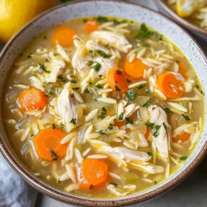 Lemon Chicken Soup Recipe
