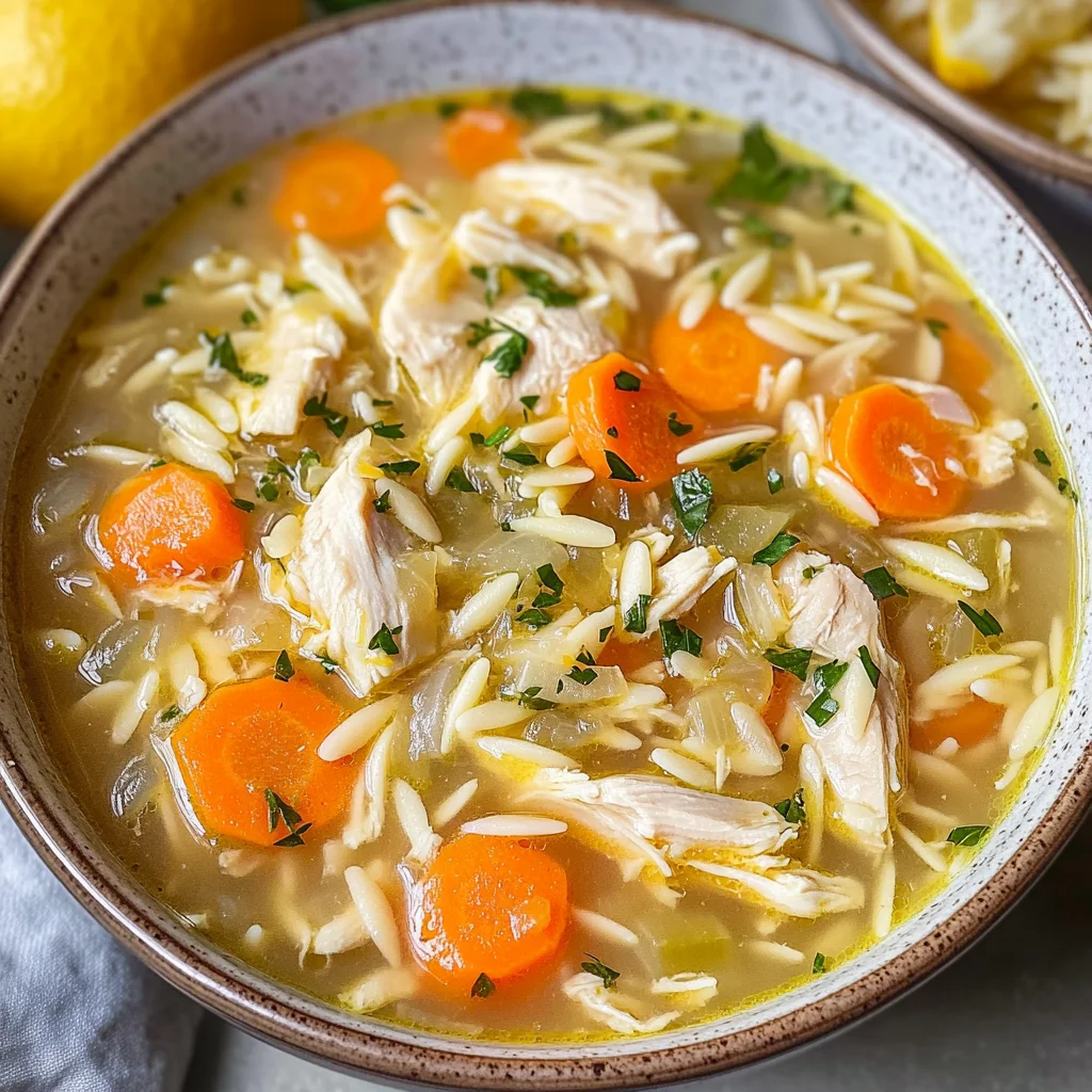 Lemon Chicken Soup Recipe