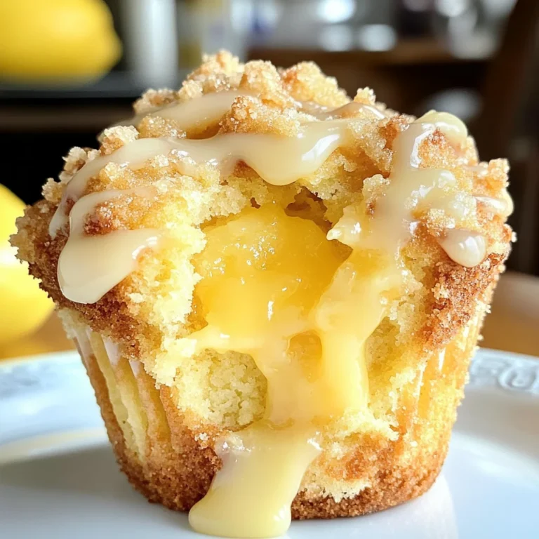 Lemon Curd Muffins