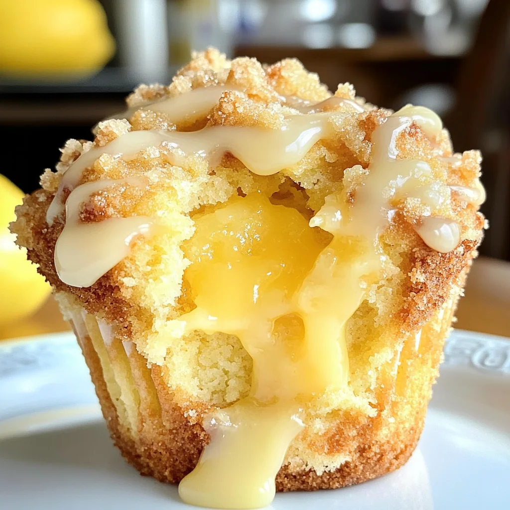 Lemon Curd Muffins