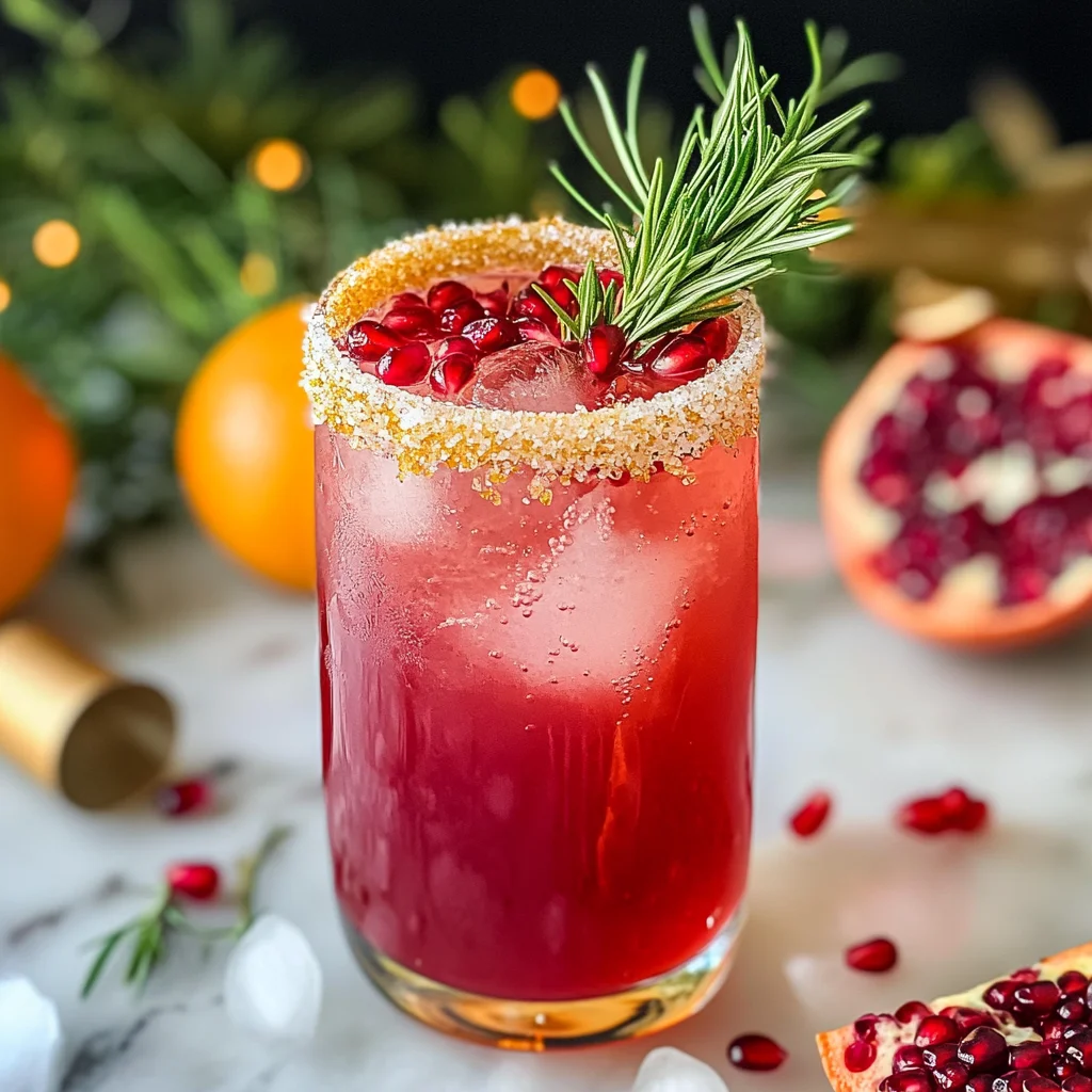 Merry Christmas Mocktail