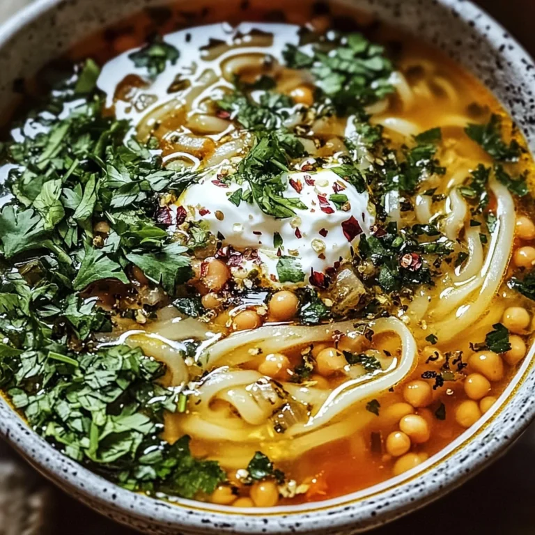 Nutritious Persian Noodle Soup for Cozy Comfort Anytime